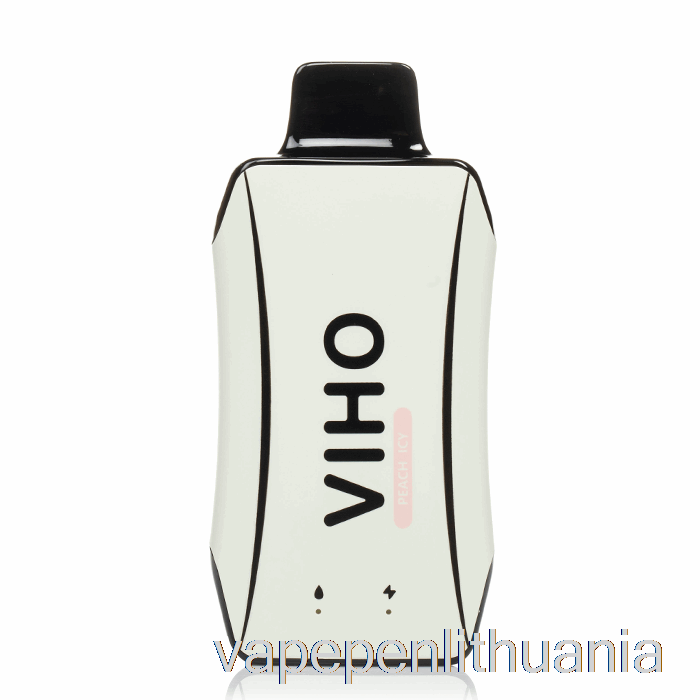 Viho Turbo 10000 Vienkartinis Persikų Ledinis Vape Skystis